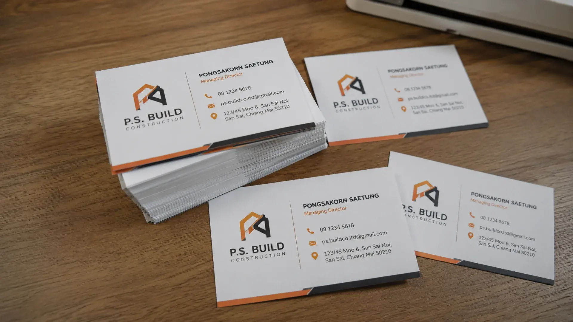 ผลงานนามบัตร 2